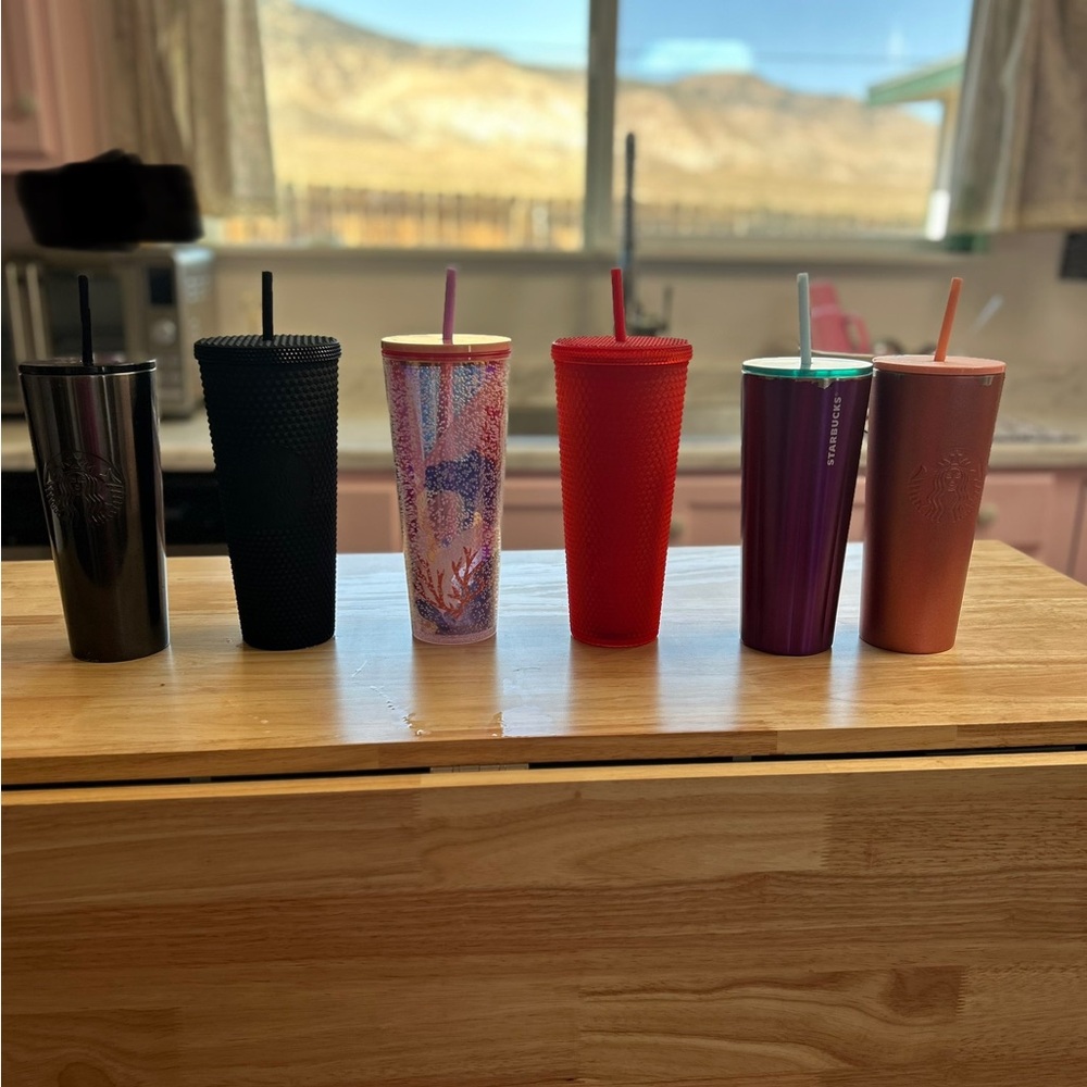 Starbucks tumblers